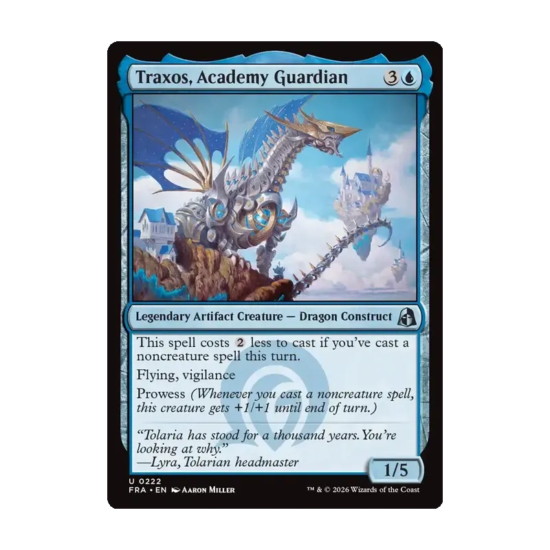 Traxos, Academy Guardian - Reality Fracture (Near Mint)