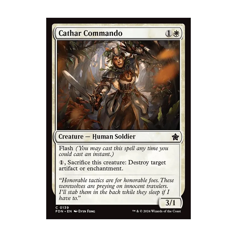 Cathar Commando - Foundations (Near Mint)