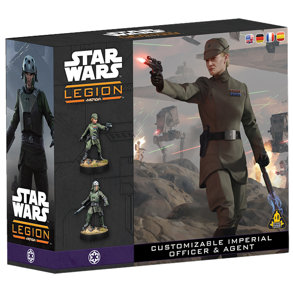 Star Wars: Legion - Customizable Imperial Officer & Agent (New Arrival)