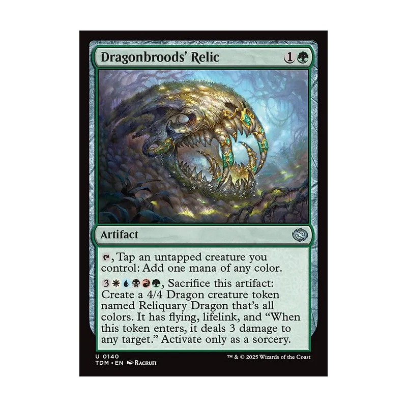 Dragonbroods' Relic - Tarkir: Dragonstorm (Foil Near Mint)