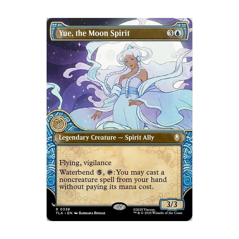 Yue, the Moon Spirit (Showcase) - Avatar: The Last Airbender (Near Mint)