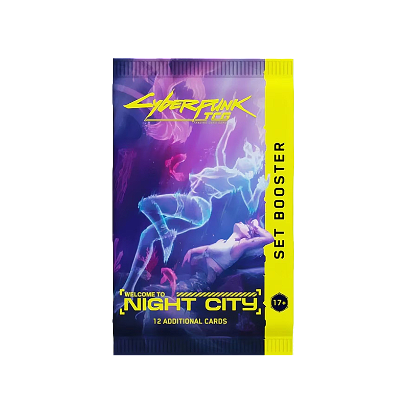 Cyberpunk TCG: Welcome to Night City - Booster Pack (Preorder)