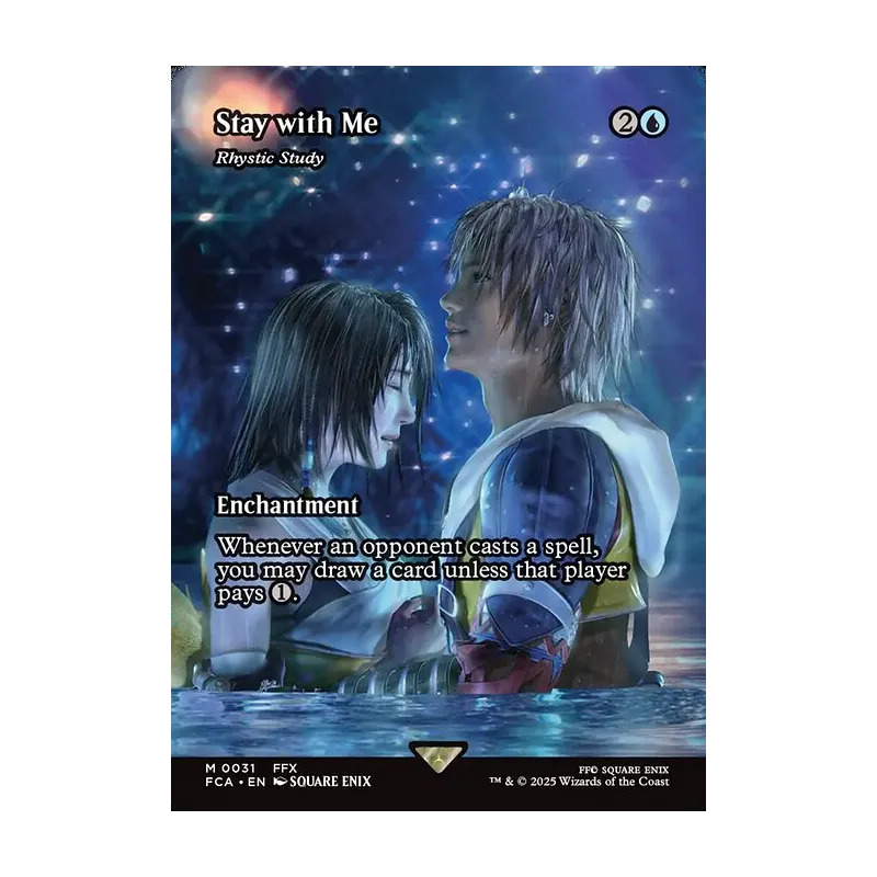 Stay with Me / Rhystic Study (Showcase) - Final Fantasy: Through the Ages (Near Mint)