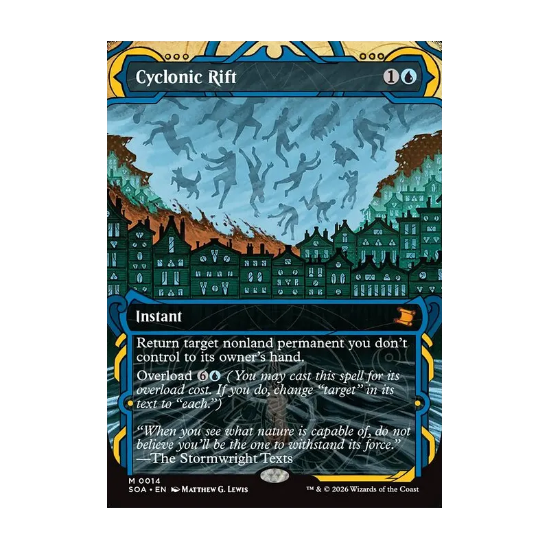 Cyclonic Rift - Secrets of Strixhaven Mystical Archive (Near Mint)