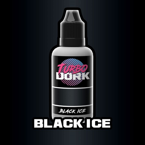 Metallic Acrylic Paint: Black Ice (20ml)