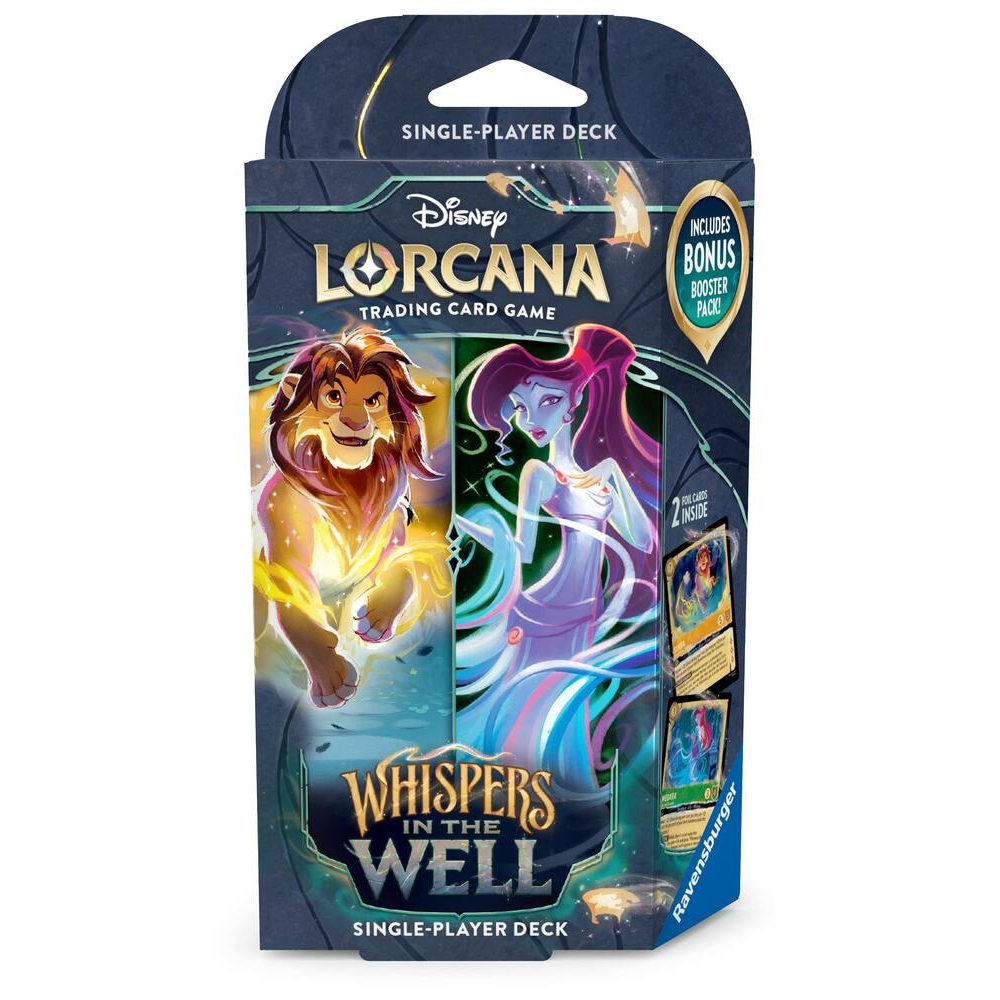 Lorcana TCG: Whispers in the Well - Single-Player Deck - Amber & Emerald (Preorder)