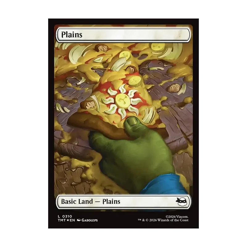 Plains (0310) (Surge Foil) - Teenage Mutant Ninja Turtles (Foil Near Mint)