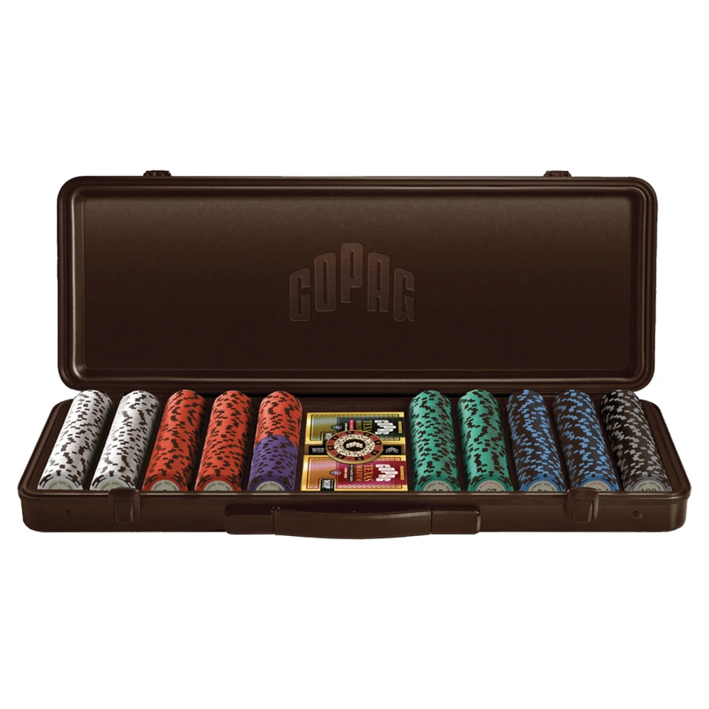 COPAG: Texas Hold 'Em 500 Chips Poker Set (Preorder)