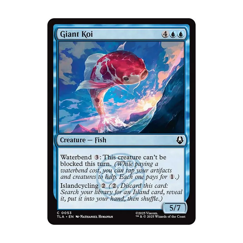 Giant Koi - Avatar: The Last Airbender (Near Mint)
