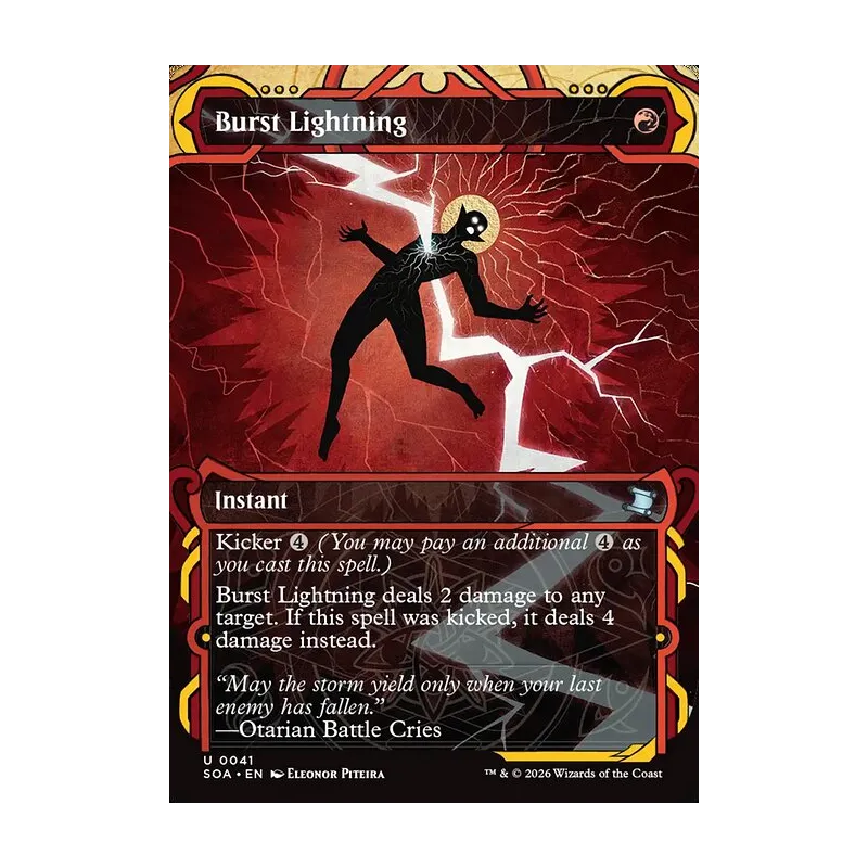 Burst Lightning - Secrets of Strixhaven Mystical Archive (Near Mint)
