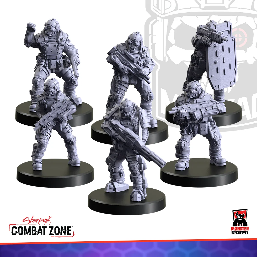 Cyberpunk Red Combat Zone: MAX-TAC Starter Gang (Preorder)