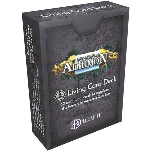 HEXplore It: The Forests of Adrimon - Living Card Deck