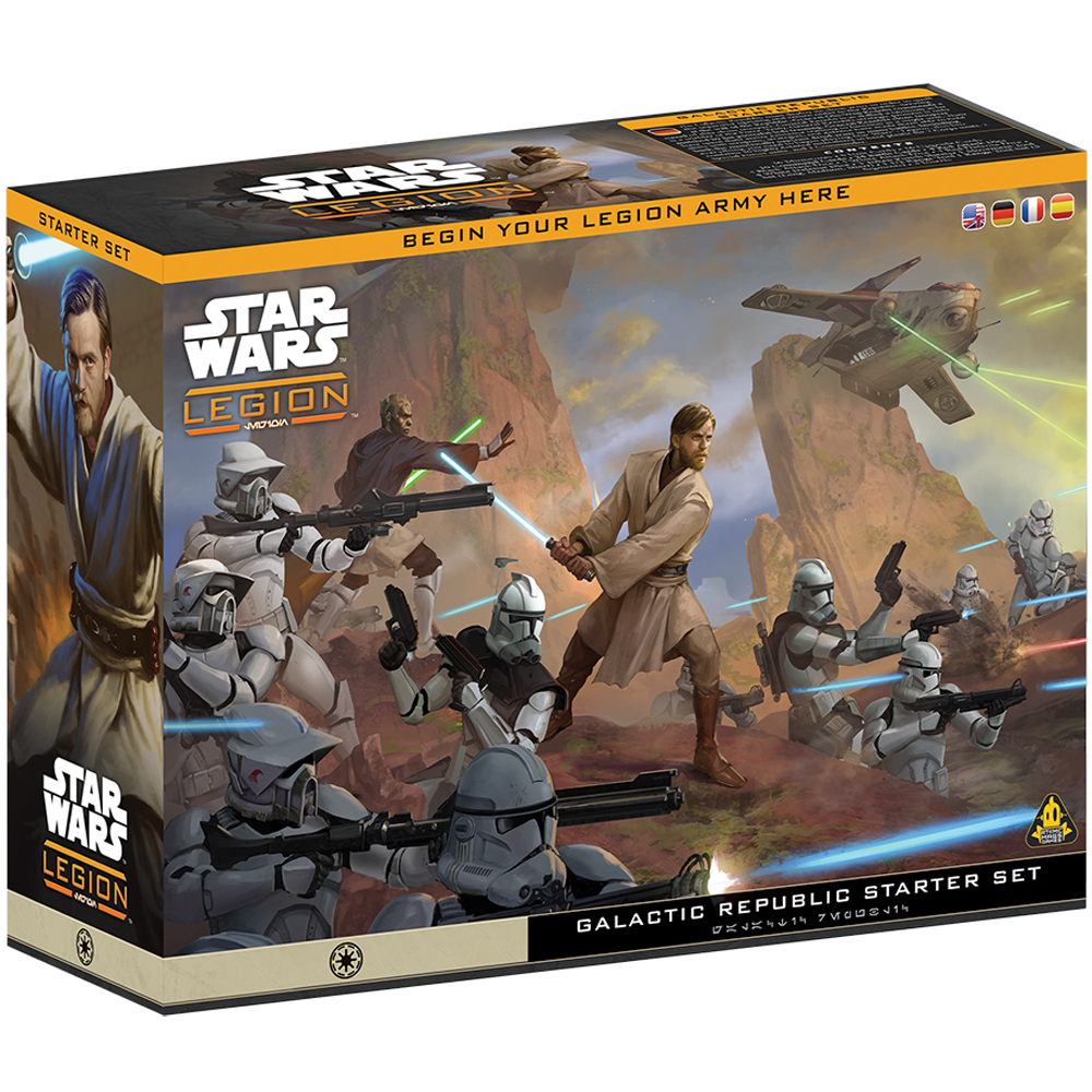 Star Wars: Legion - Galactic Republic Starter Set (New Arrival) Star Wars: Legion - Galactic Republic Starter Set (New Arrival)
