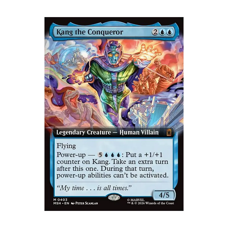 Kang the Conqueror (Extended Art) - Marvel Super Heroes (Near Mint)
