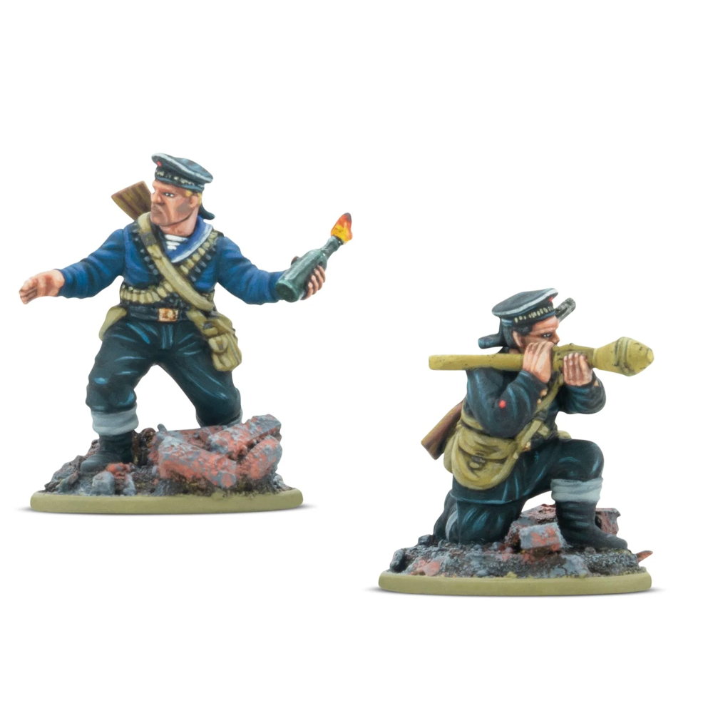 Bolt Action: Soviet Naval Brigade Tank Hunters Anti-Tank Team (New Arrival)