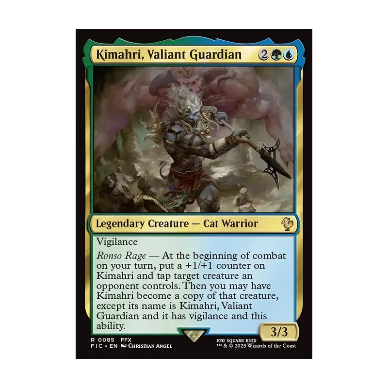 Kimahri, Valiant Guardian - Final Fantasy Commander (Near Mint)