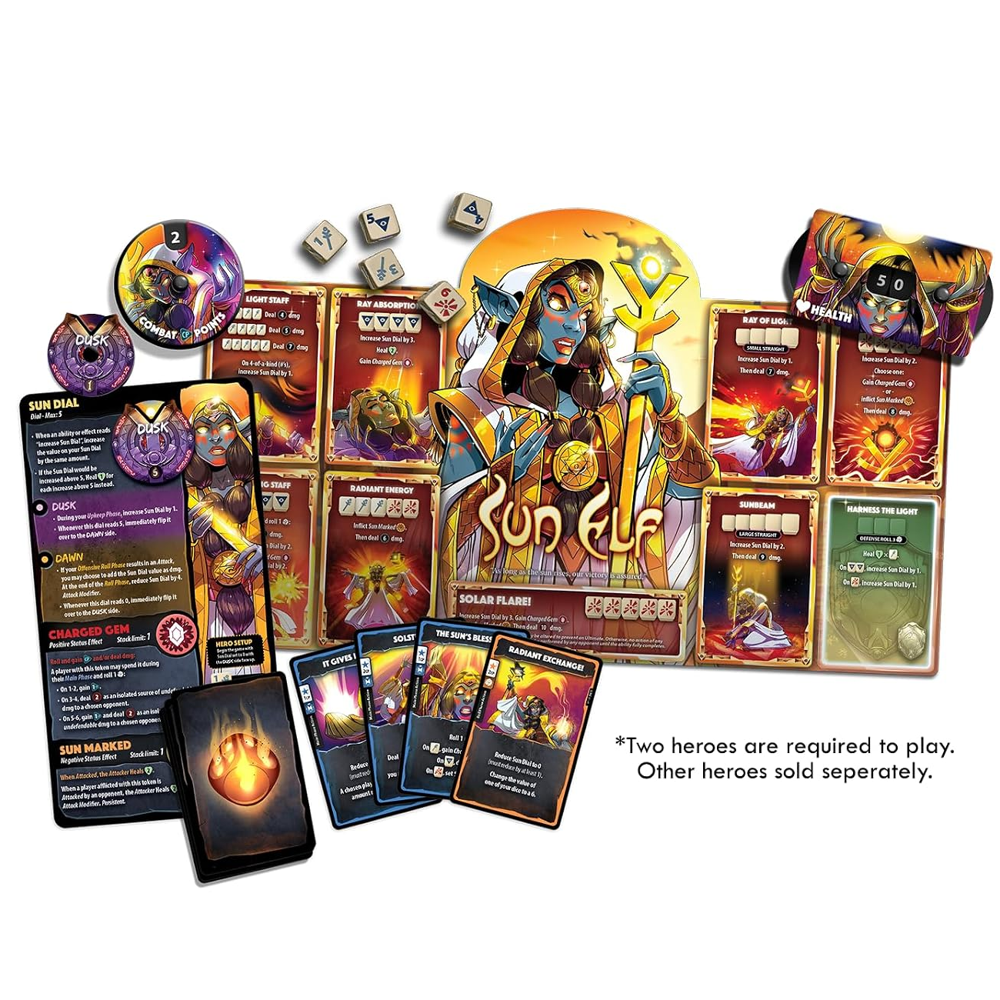 Dice Throne: Hero Pack - Sun Elf (Preorder)