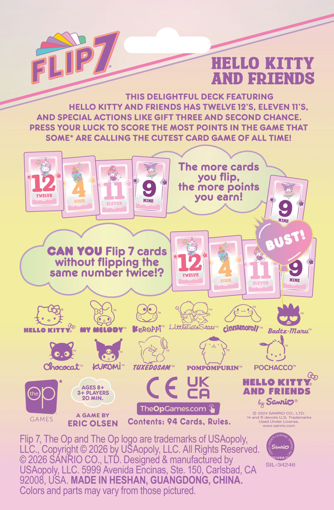 Flip 7: Hello Kitty & Friends (Preorder)
