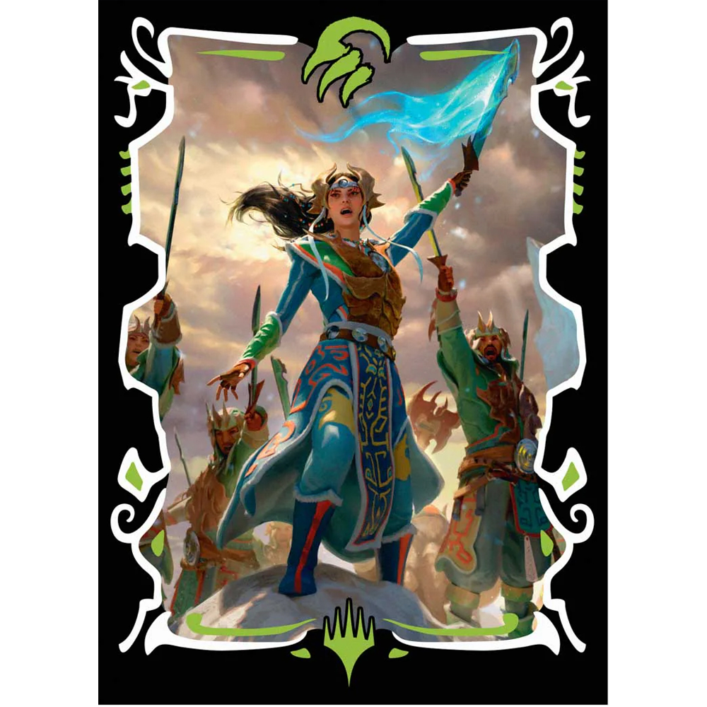 MtG Sleeves: Tarkir Dragonstorm - Eshki, Temur's Roar (100) (Last Chance)