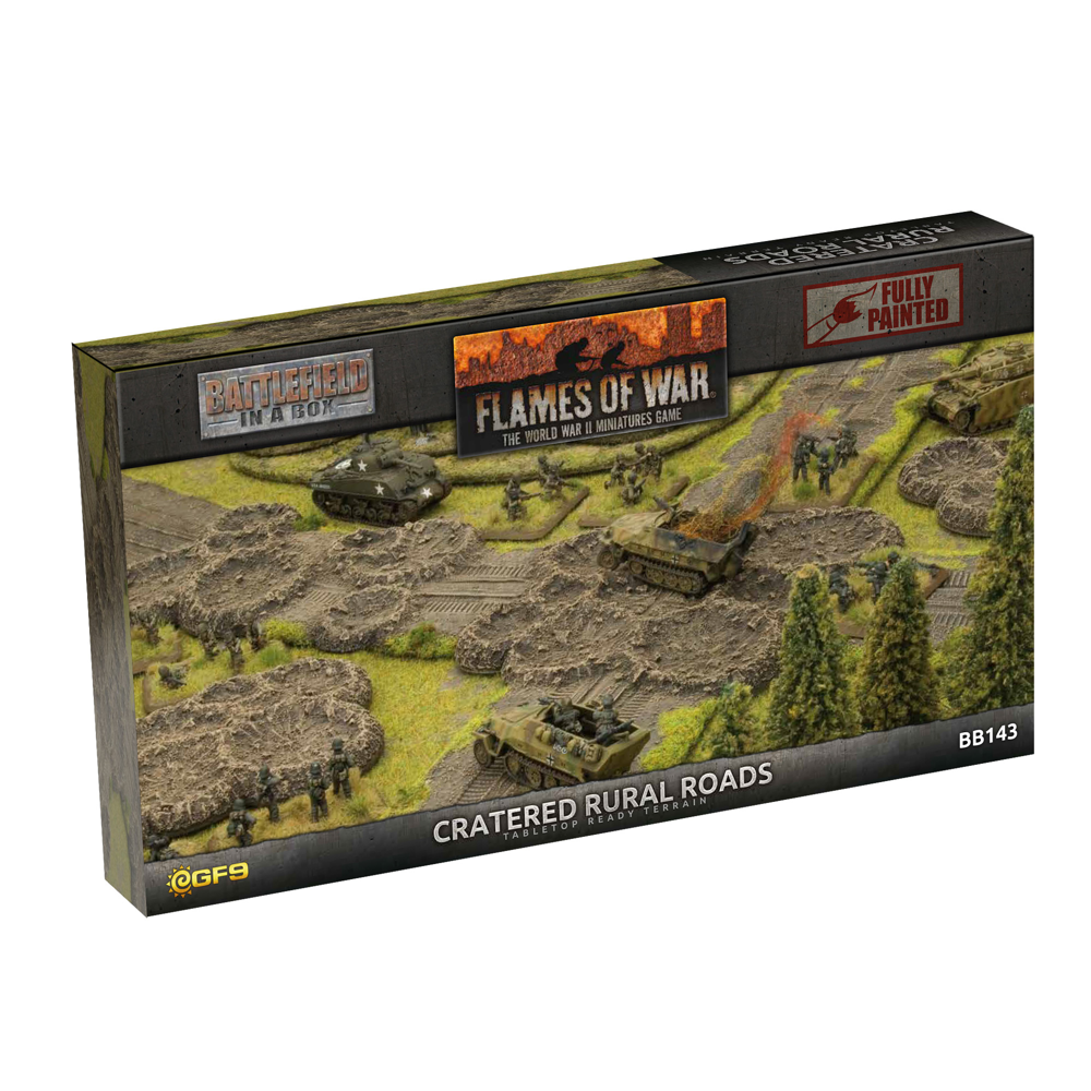 Flames of War: Battlefield in a Box - Cratered Rural Roads
