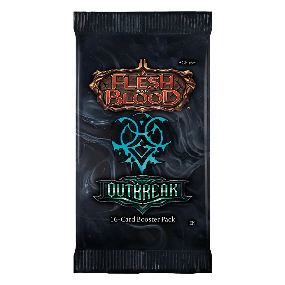 Flesh & Blood TCG: Outbreak - Booster Pack (Preorder)