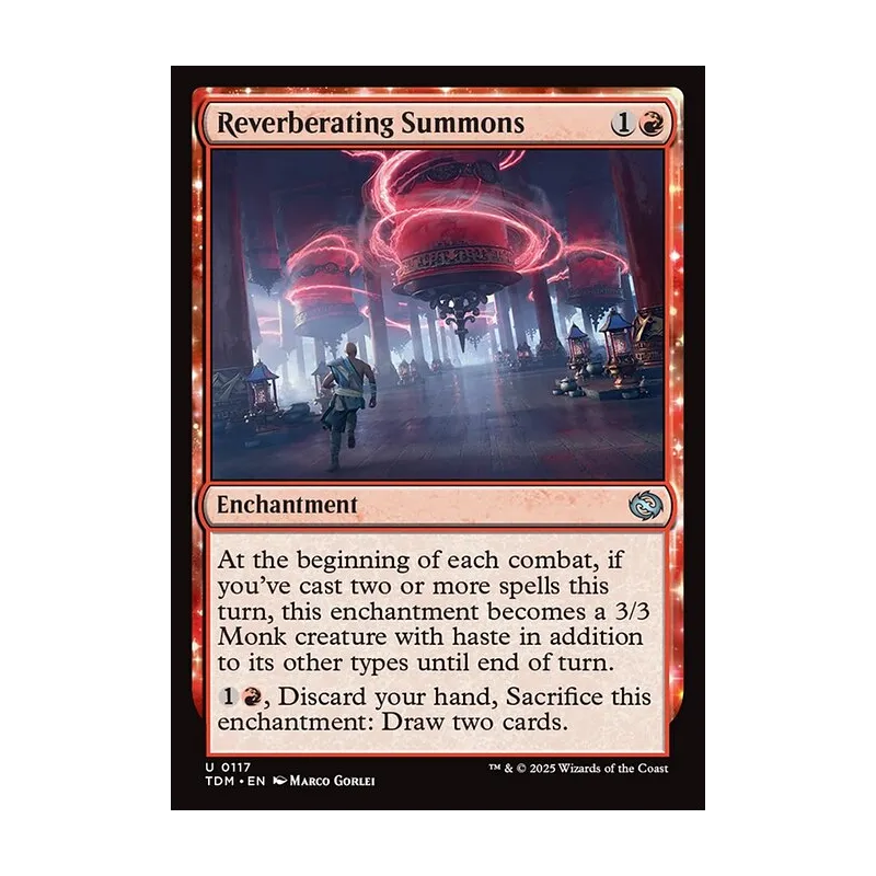 Reverberating Summons - Tarkir: Dragonstorm (Near Mint)