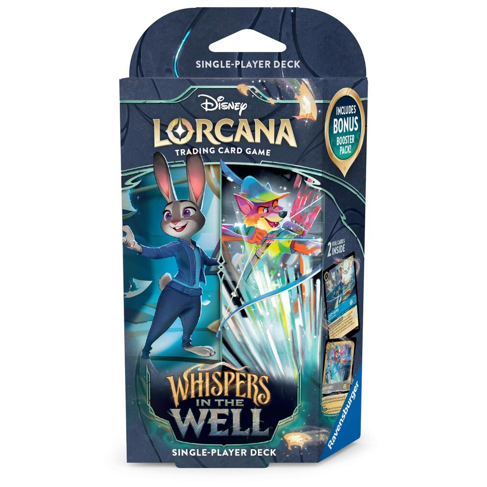 Lorcana TCG: Whispers in the Well - Single-Player Deck - Sapphire & Steel (Preorder)