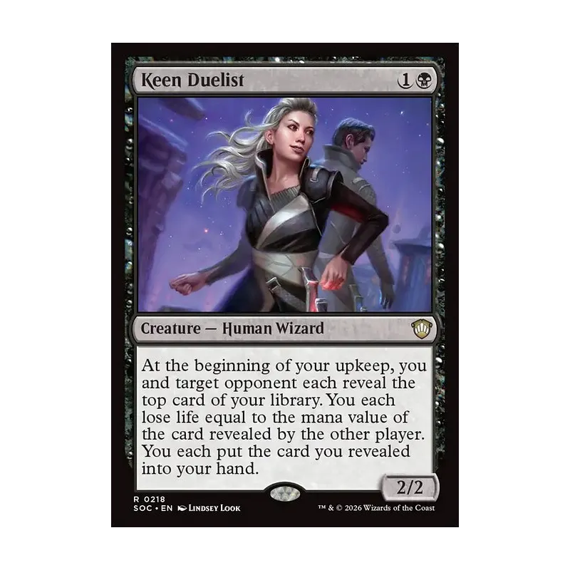 Keen Duelist - Secrets of Strixhaven Commander (Near Mint)