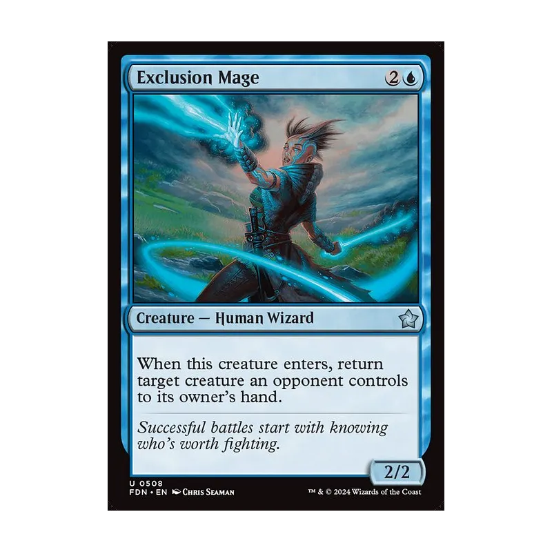 Exclusion Mage - Foundations (Near Mint)