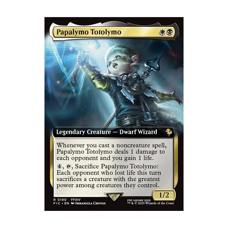 papalymo mtg card Totolymo Paplymo // Commander (Papalymo Totolymo)