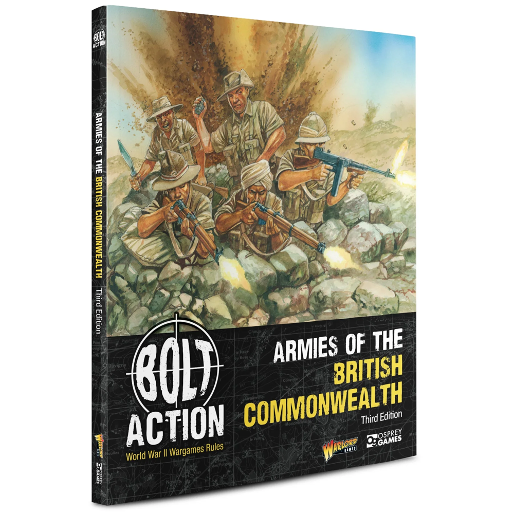 Bolt Action 3E: Armies of the British Commonwealth (Preorder)