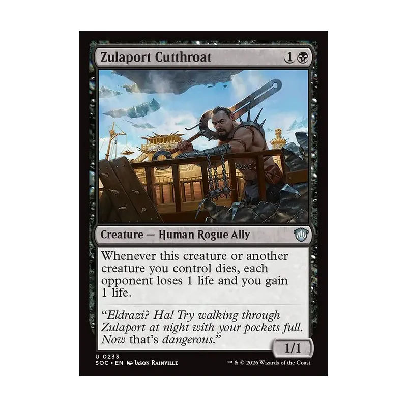 Zulaport Cutthroat - Secrets of Strixhaven Commander (Near Mint)