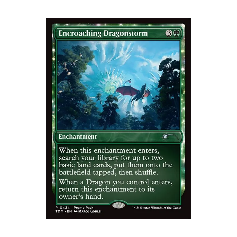 Encroaching Dragonstorm - Tarkir: Dragonstorm (Near Mint)