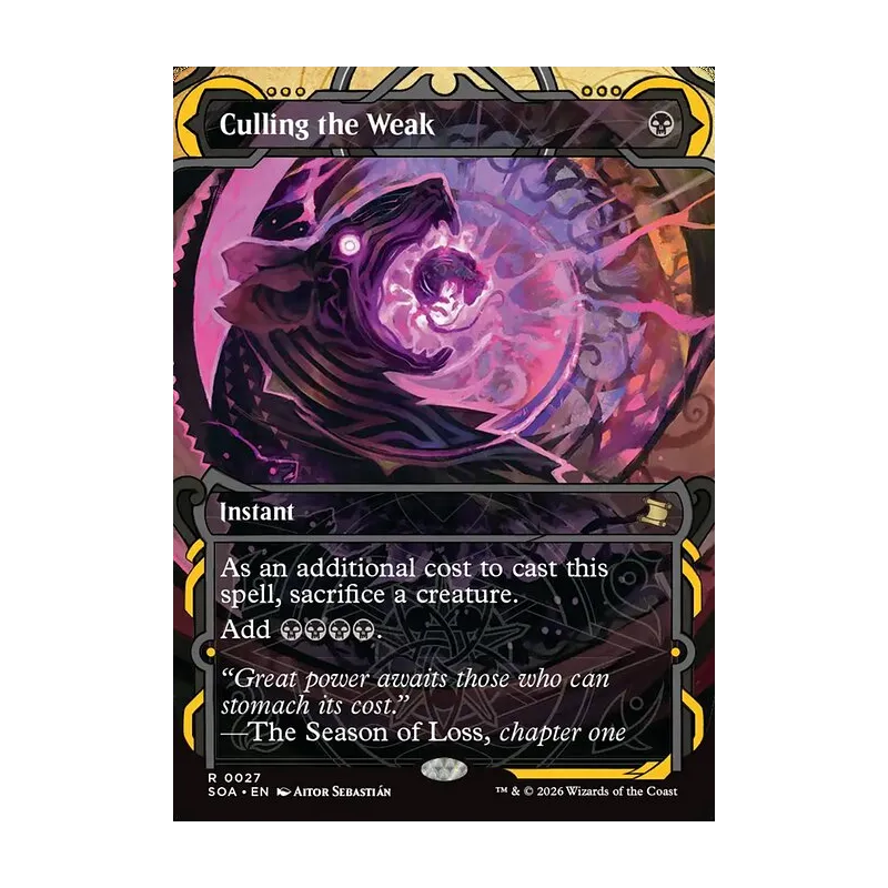 Culling the Weak - Secrets of Strixhaven Mystical Archive (Near Mint)