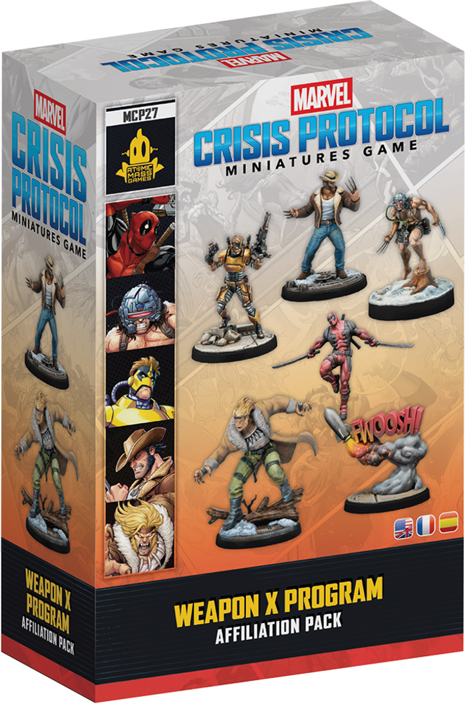 Marvel Crisis Protocol: Weapon X Program Affiliation Pack (Preorder)