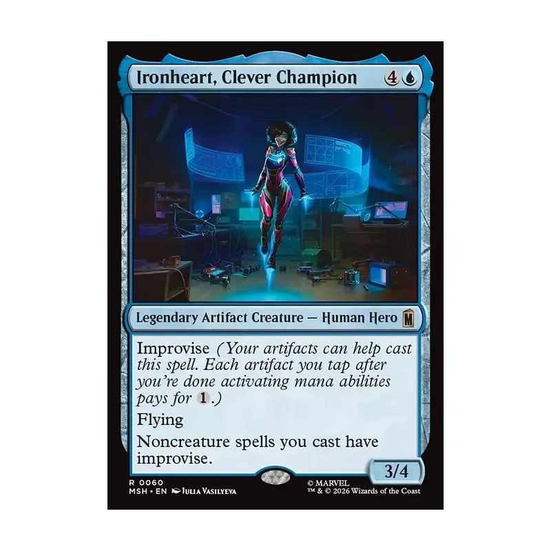 Ironheart, Clever Champion - Marvel Super Heroes (Near Mint)