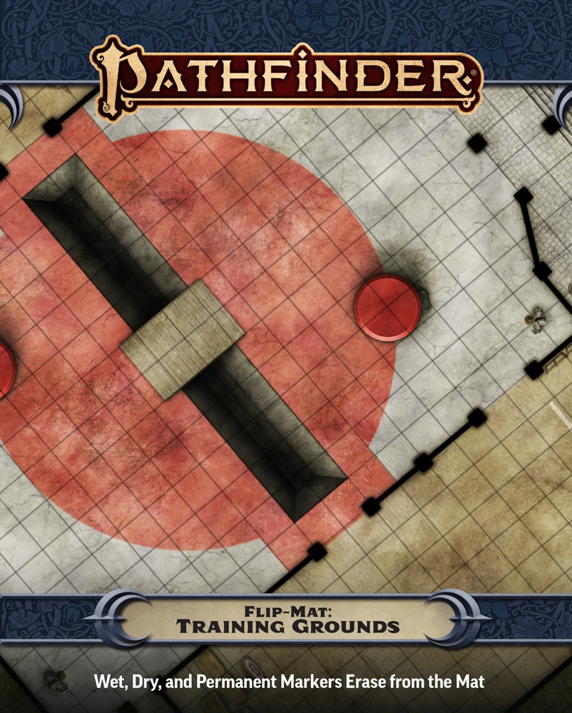 Pathfinder 2E RPG: Flip-Mat: Training Grounds (New Arrival)