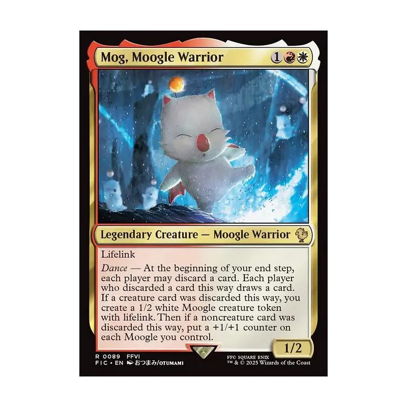 Mog, Moogle Warrior - Final Fantasy Commander (Near Mint)