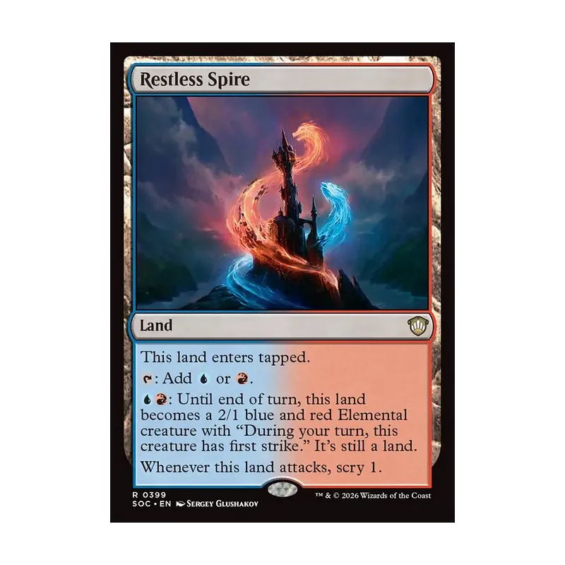 Restless Spire - Secrets of Strixhaven Commander (Near Mint)