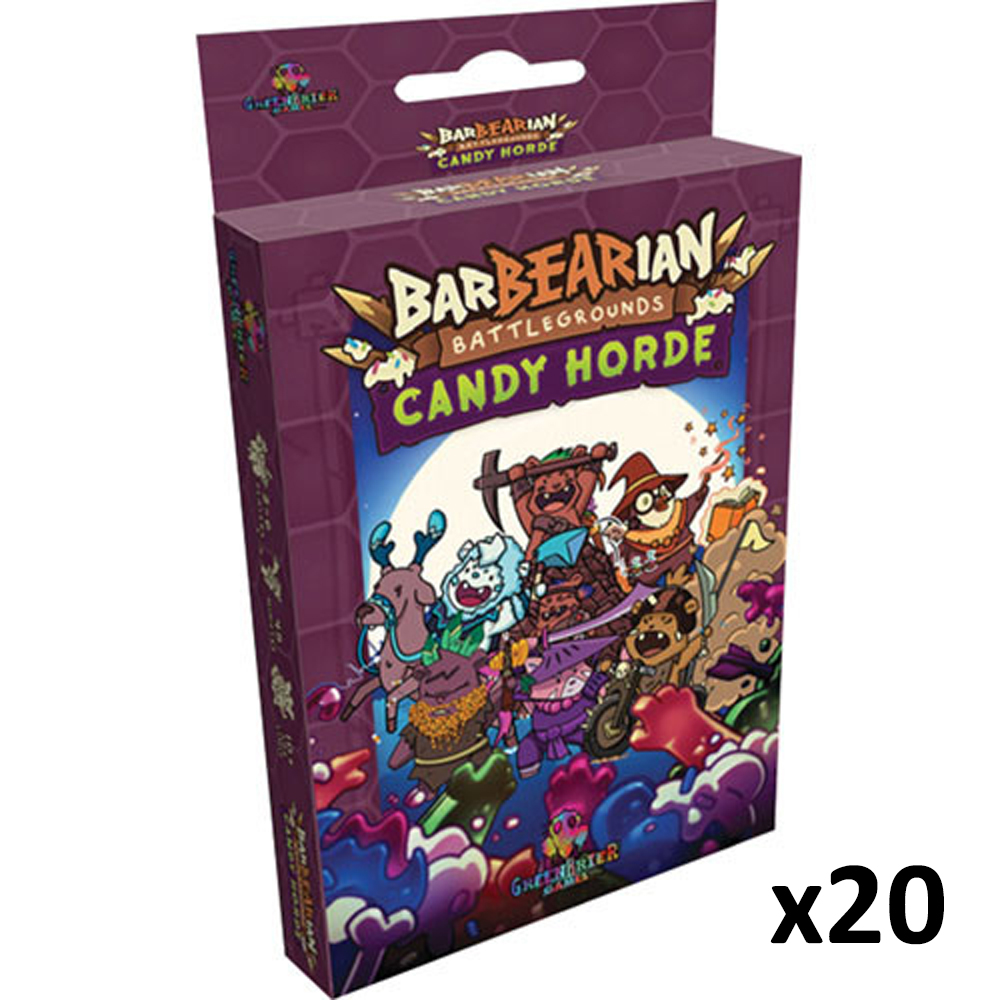 BarBEARian Battlegrounds: The Candy Horde Expansion CASE (20)