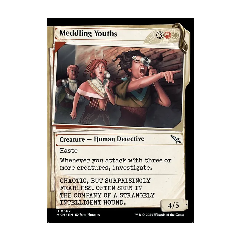 Meddling Youths (Showcase) - Murders at Karlov Manor (Near Mint)