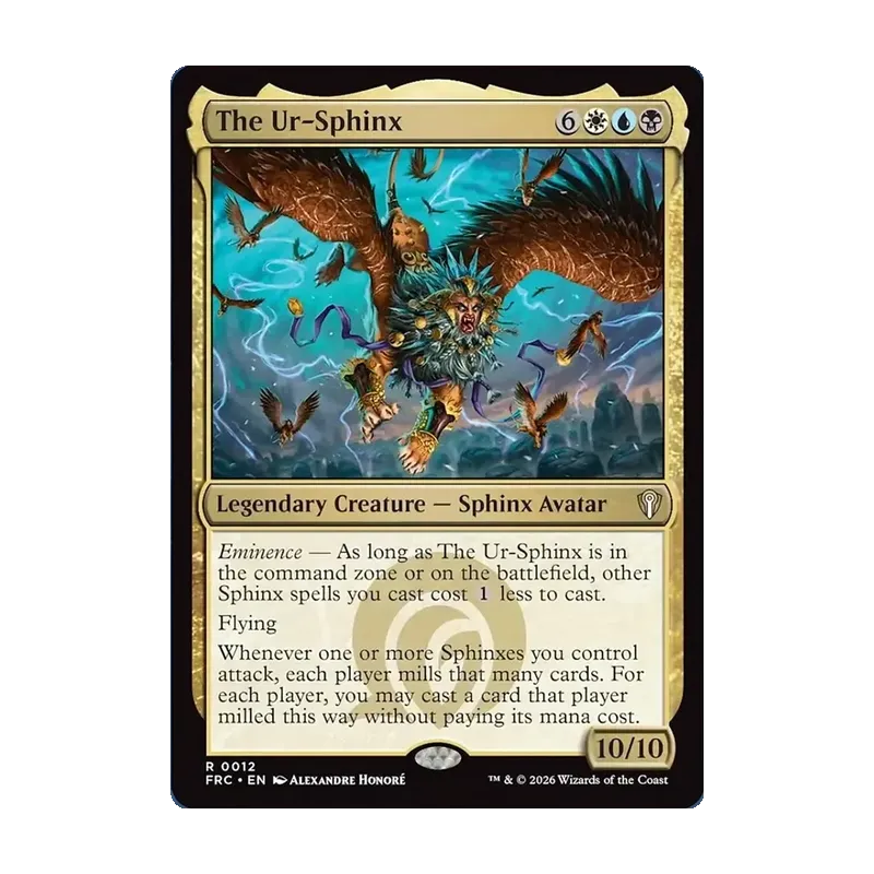 The Ur-Sphinx - Reality Fracture Commander (Near Mint)