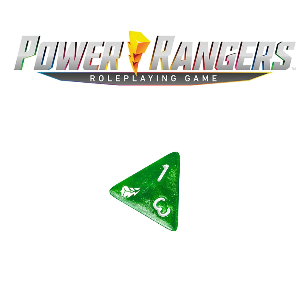 d4 Green Power Rangers RPG Replacement (Free Product for RGS02340)