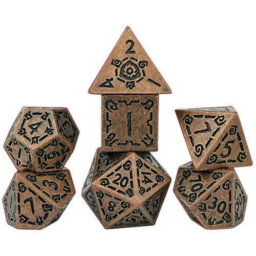 Sirius Dice: Illusory Metal - Gold (7) (Clearance)