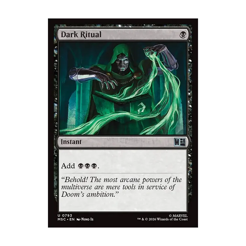 Dark Ritual - Marvel Super Heroes Commander (Near Mint)