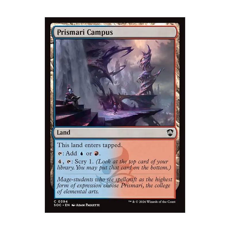 Prismari Campus - Secrets of Strixhaven Commander (Near Mint)