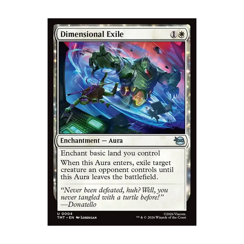 Dimensional Exile - Teenage Mutant Ninja Turtles (Near Mint)