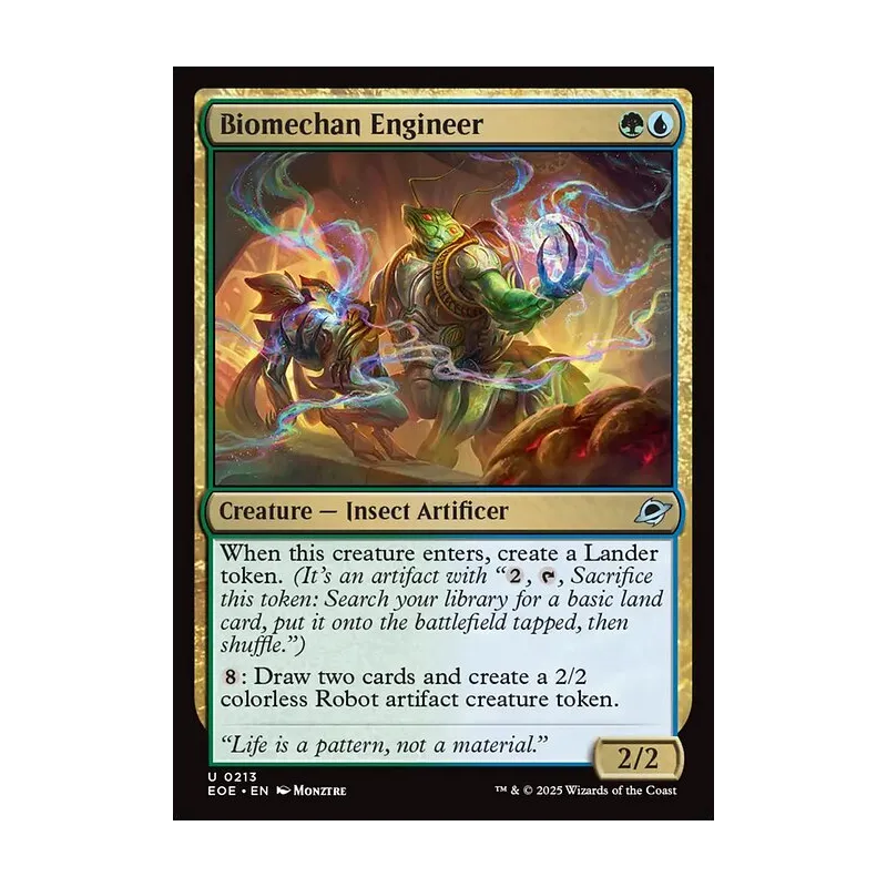 Biomechan Engineer - Edge of Eternities (Near Mint)