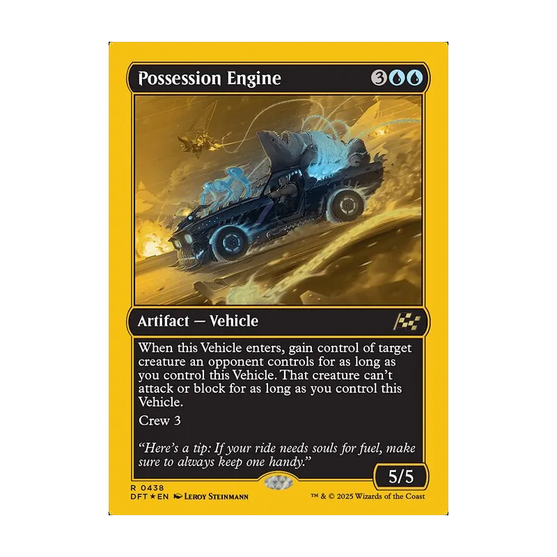 Possession Engine (First-Place Foil) - Aetherdrift (Foil Near Mint)