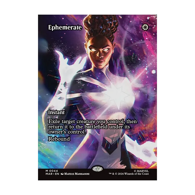 Ephemerate (Borderless) - Marvel Universe (Near Mint)